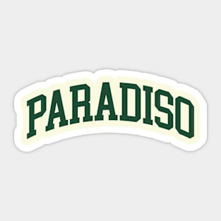 PARADISO Sticker